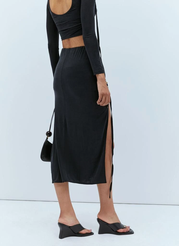 Jacquemus La Jupe Pareo Croissant kirt 5