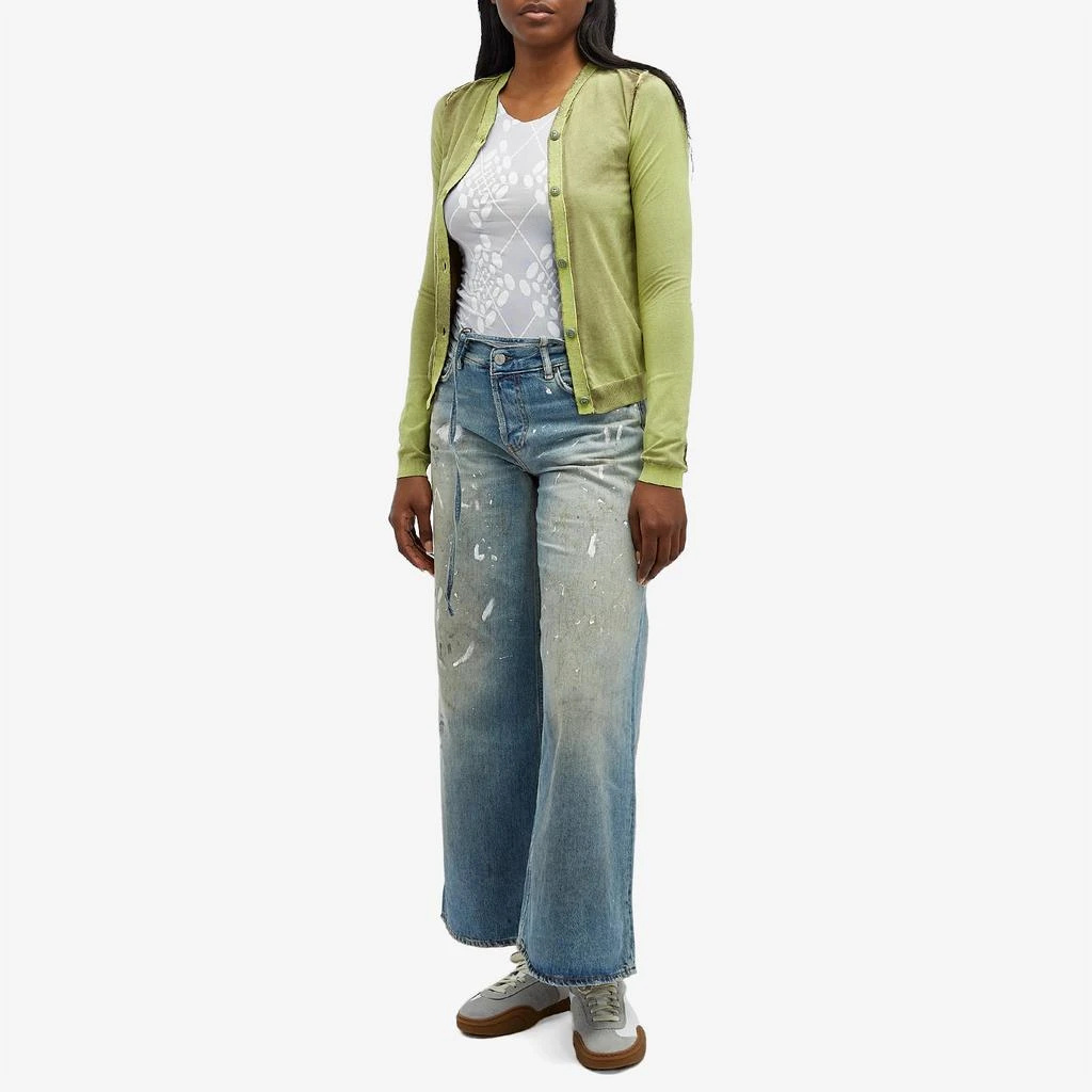 Acne Studios Acne Studios Open Button Fitted Cardigan 4