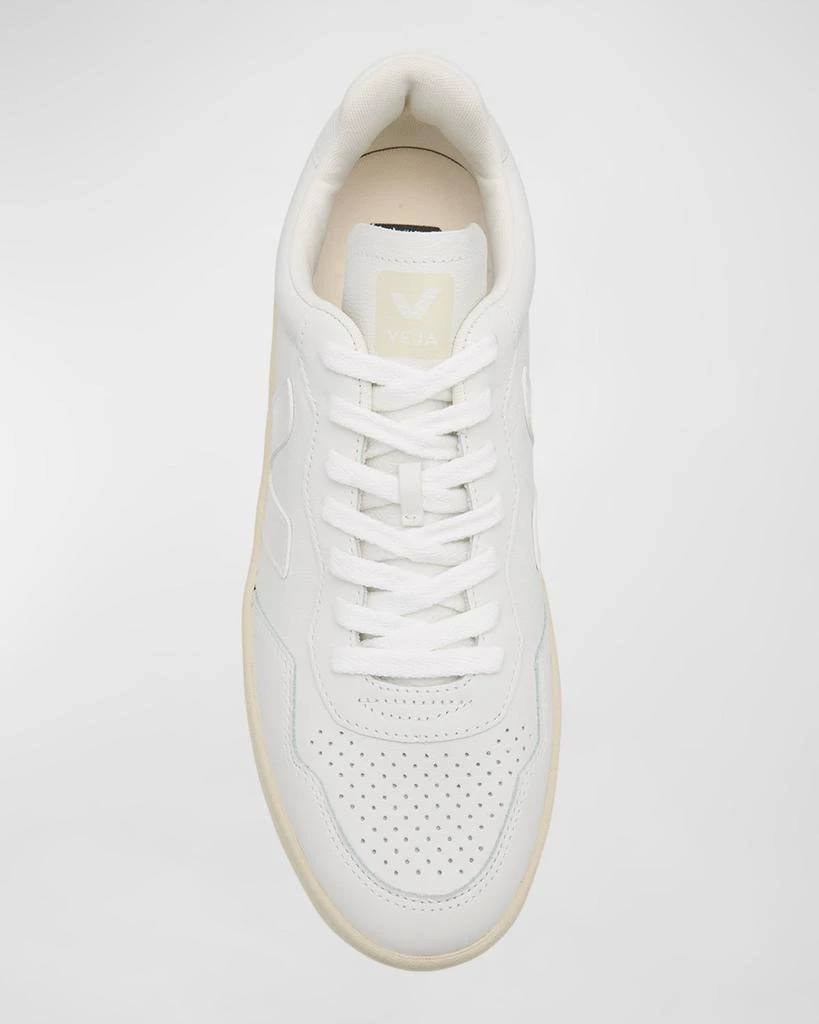 Veja V-90 Low-Top Leather Sneakers 6
