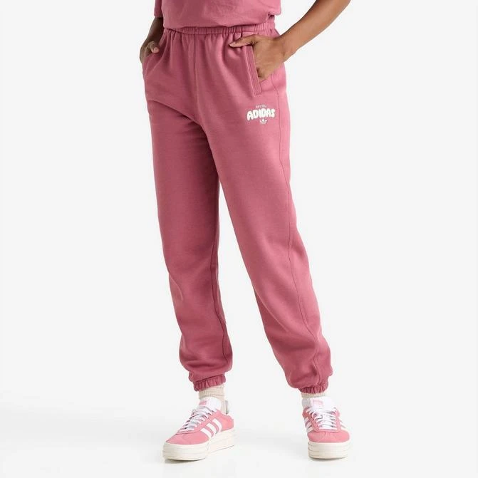 Adidas Women's adidas Originals Bubble Fleece Jogger Pants 1