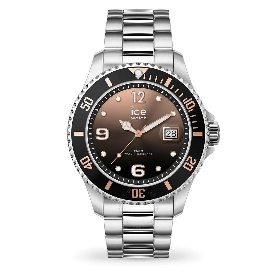 Ice-Watch Quartz Brown Dial Stainless Steel Men's Watch 016768 1