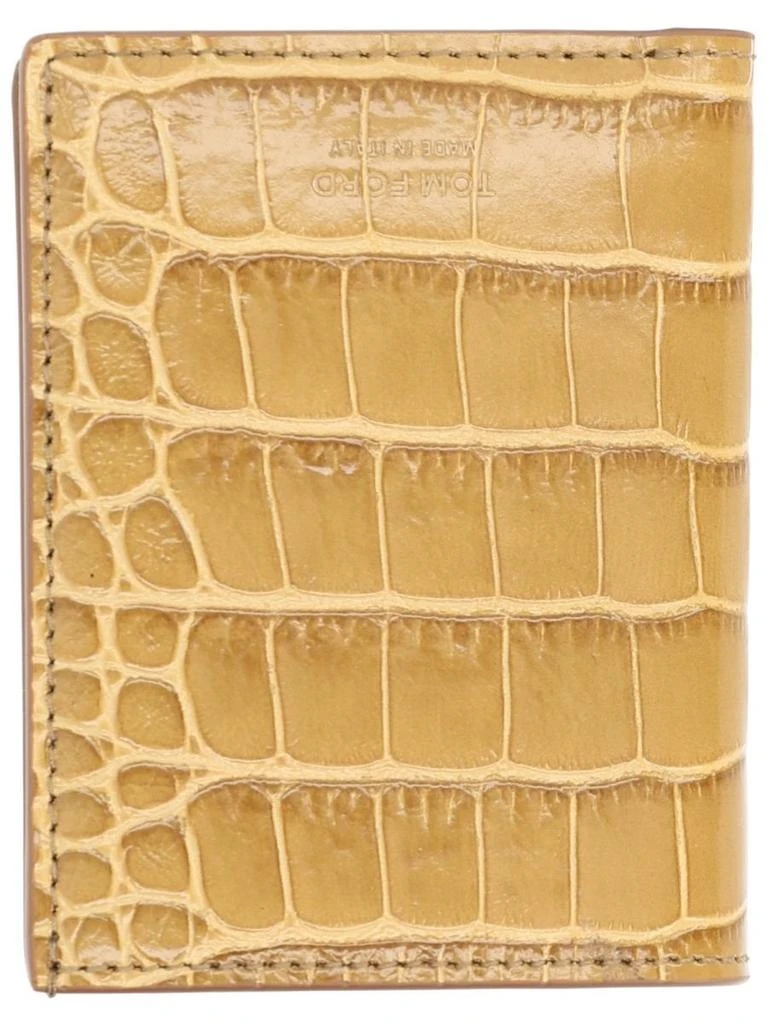 Tom Ford Tom Ford Embossed Folding Card Holder 2