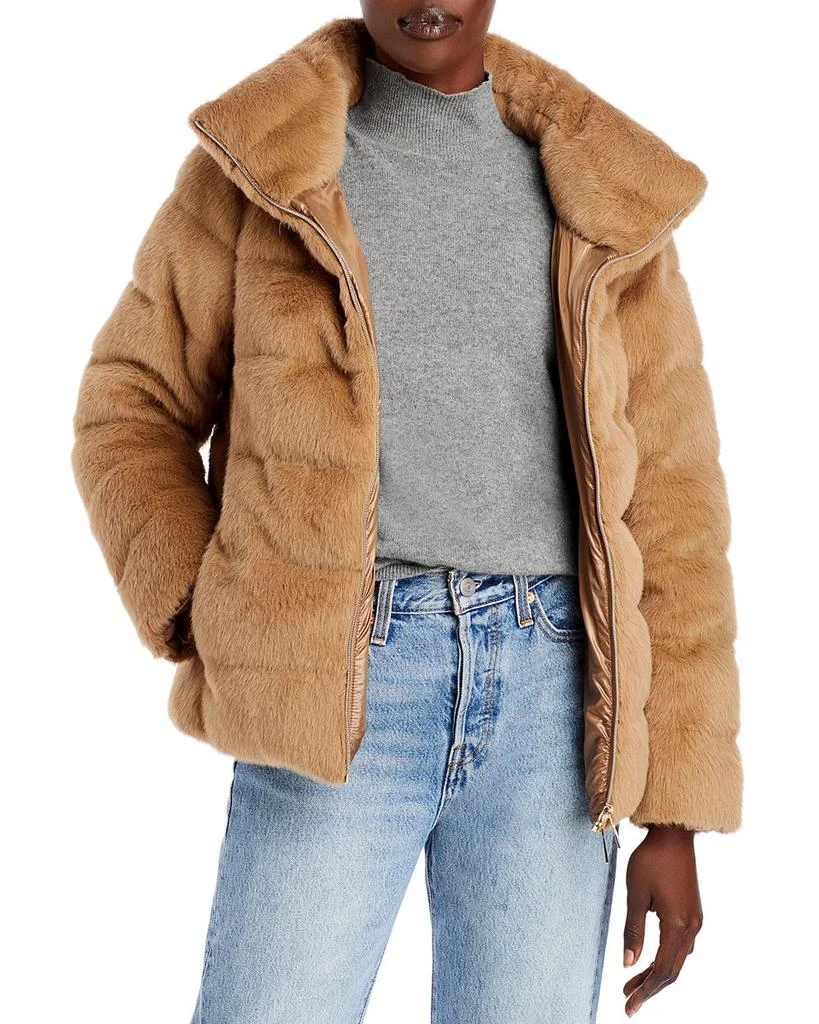 Herno Faux Fur Teddy Coat 1