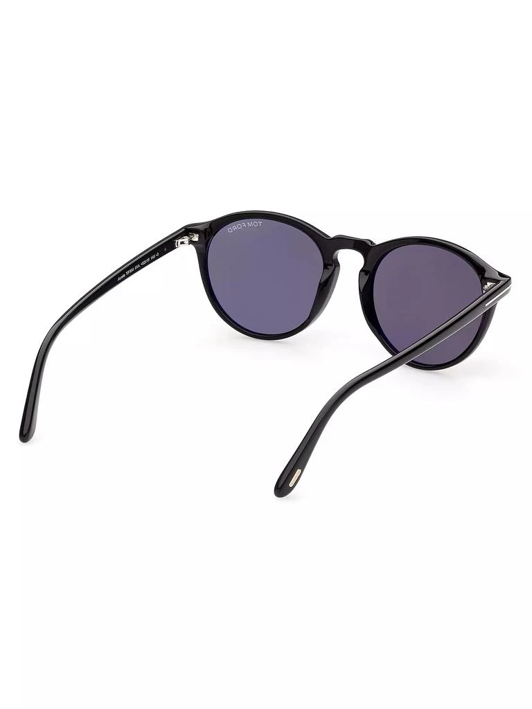 Tom Ford Aurele 52MM Round Sunglasses 6