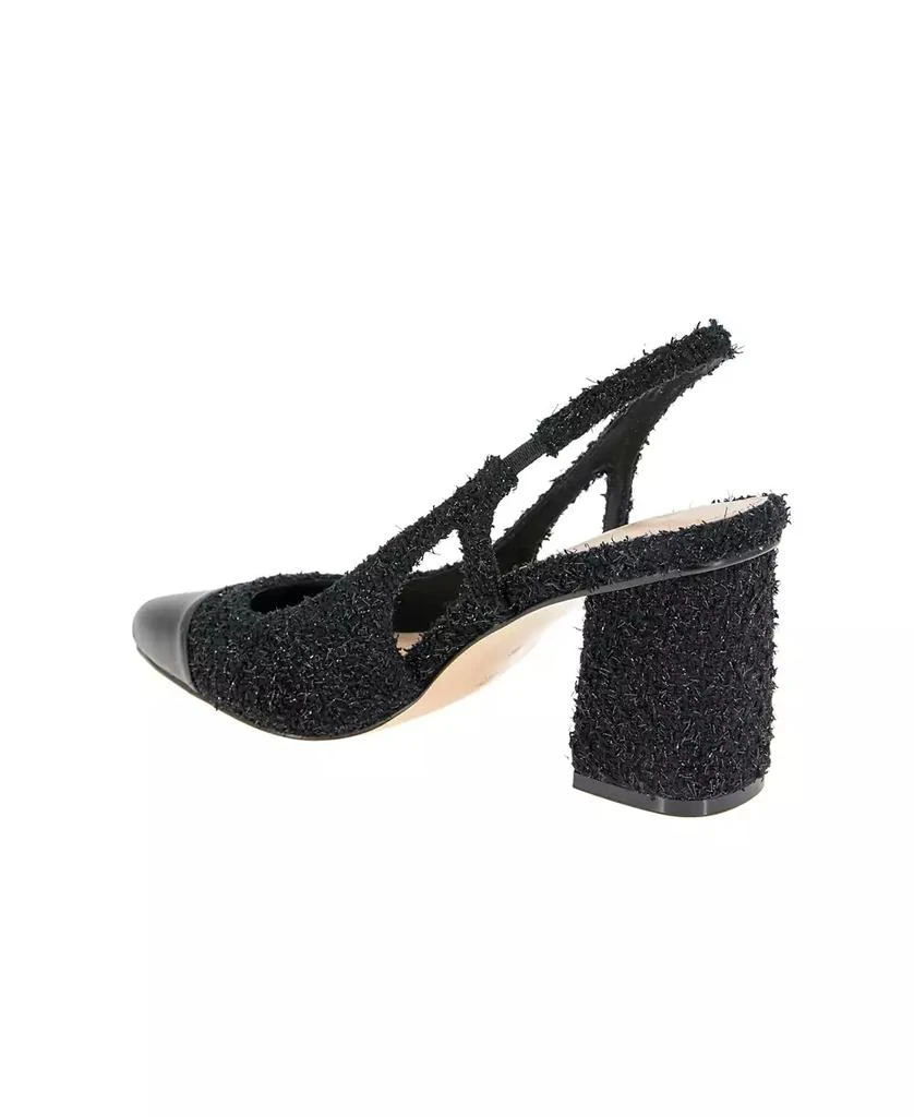 BCBG Women's Darrin Cap Toe Slingback Heeled Pumps 6