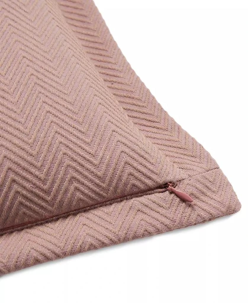Ralph Lauren Hallie Herringbone Decorative Pillow, 20" x 20" 3