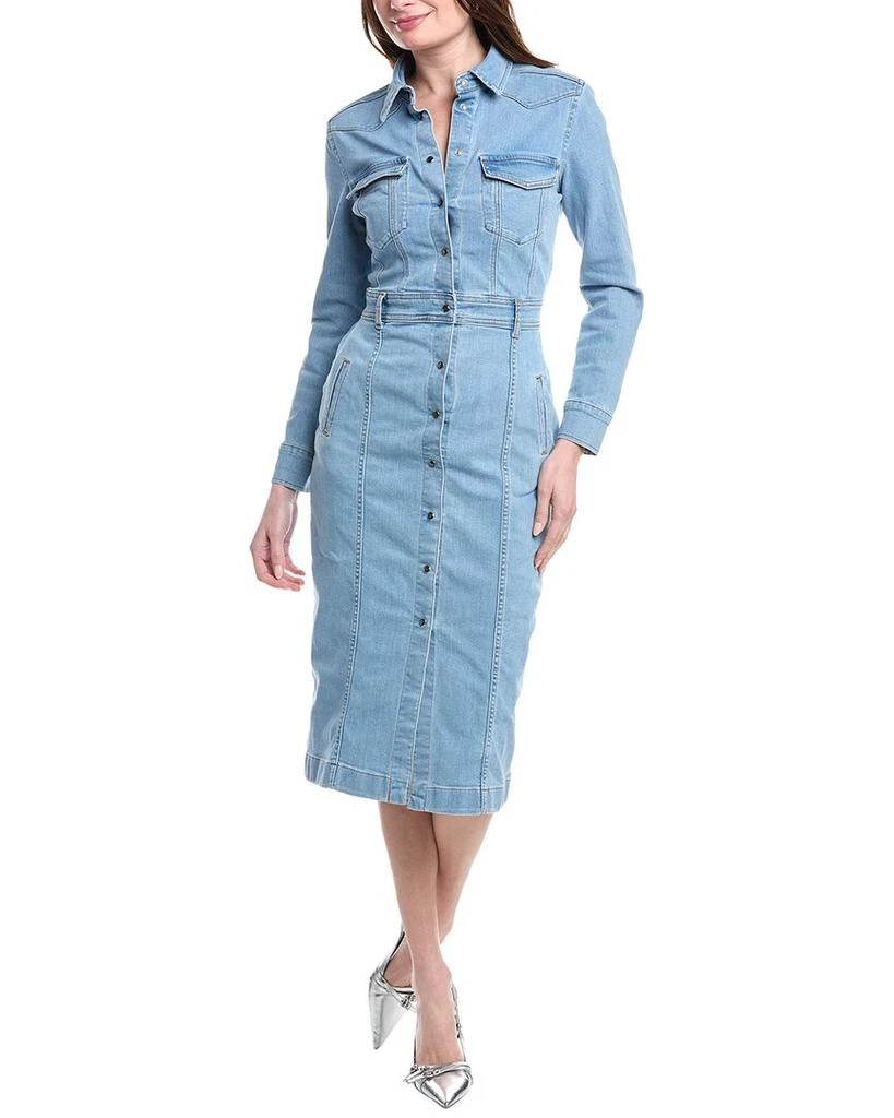 7 For All Mankind Luxe Denim Dress 1