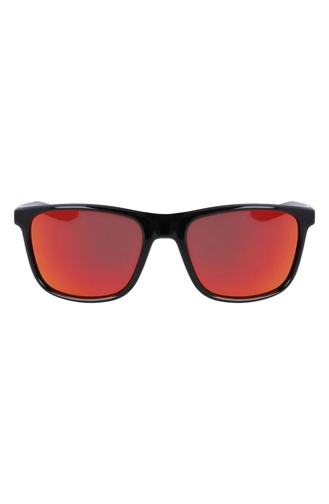 NIKE Essential Endeavor 57mm Square Sunglasses 1