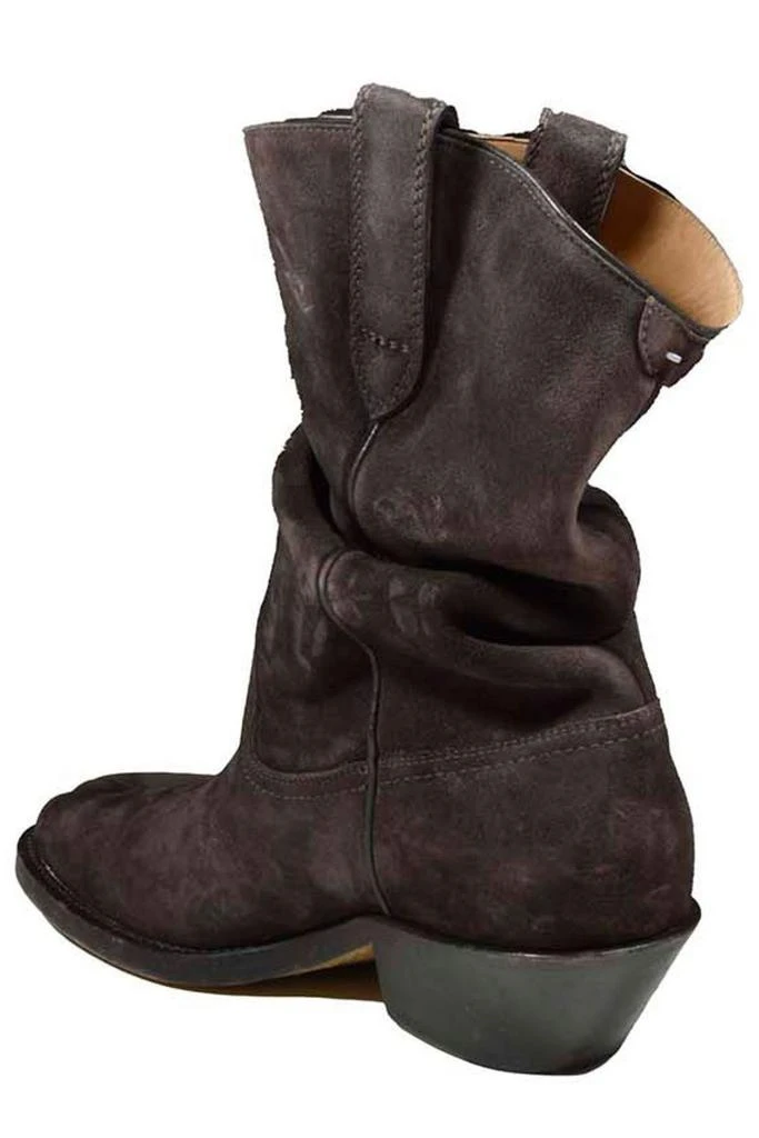 MAISON MARGIELA Maison Margiela Tabi Ruched Western Boots 3