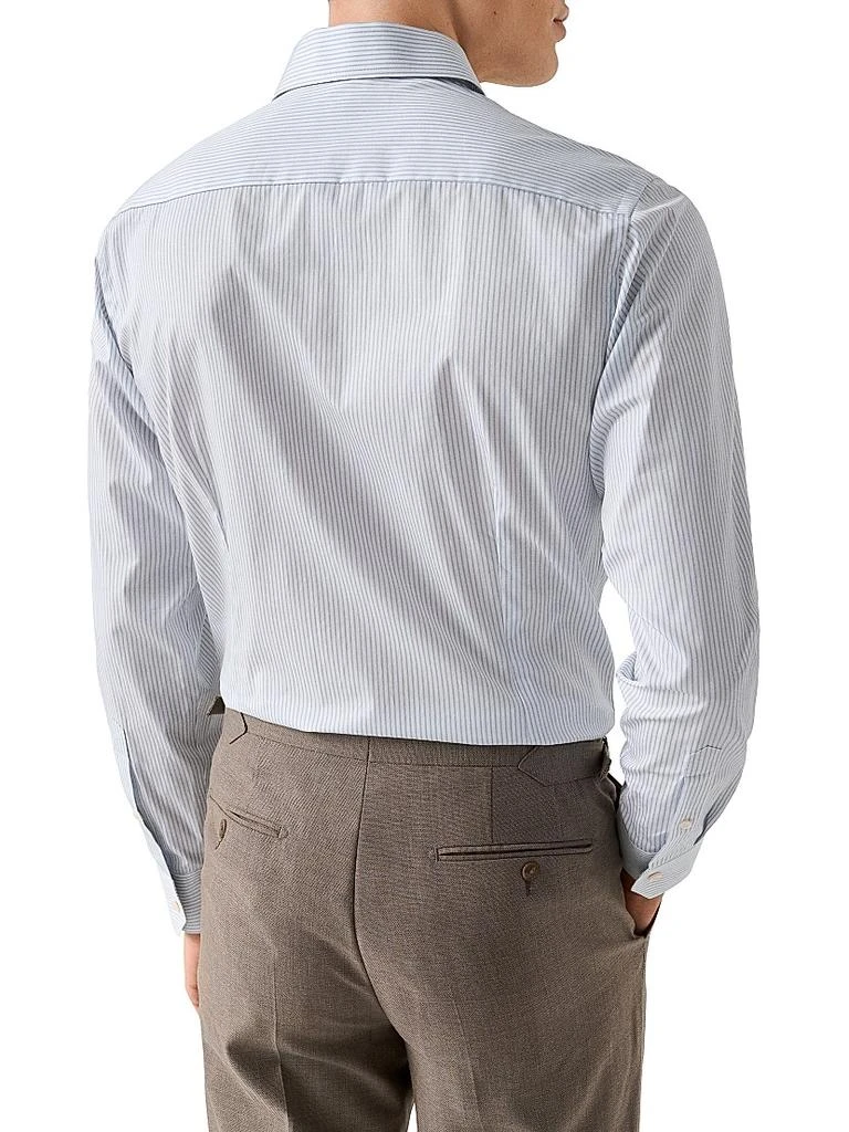 Eton Slim-Fit Striped Button-Front Shirt 4