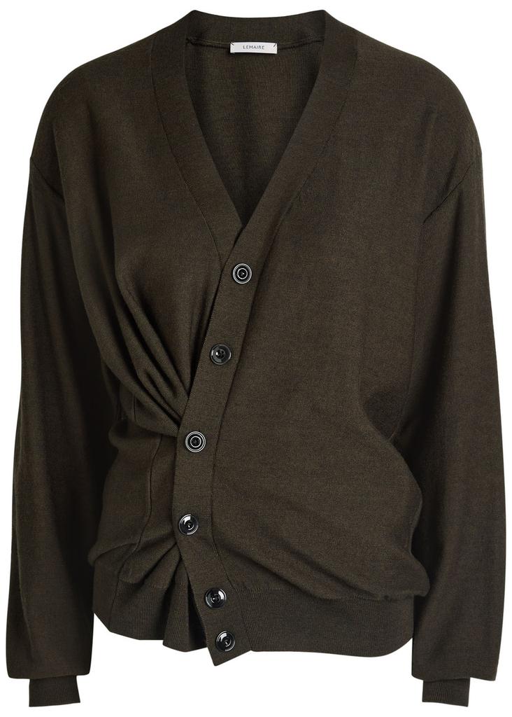 Lemaire Twisted knit cardigan - Women's Cardigans - BeyondStyle