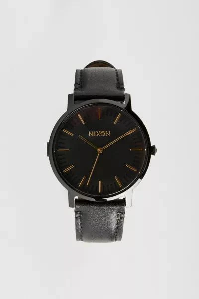 Nixon Nixon Porter Leather Watch 1