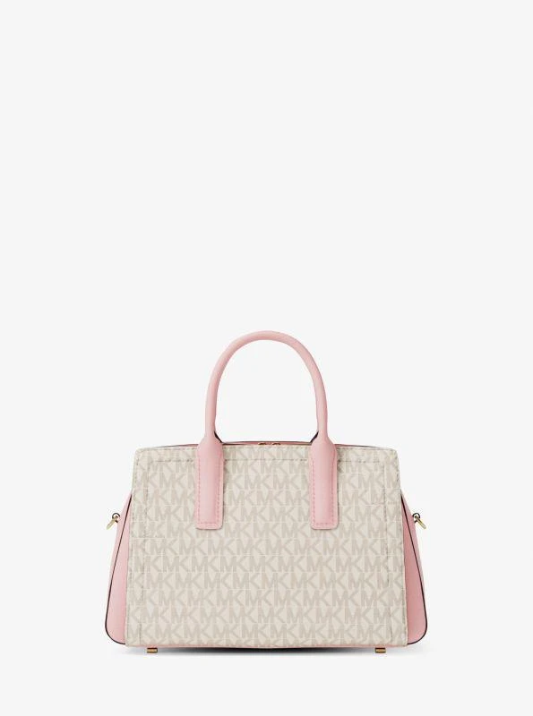Michael Kors Laila Small Signature Logo Satchel 3