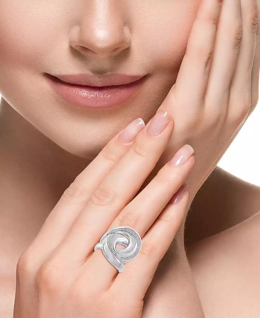 Effy EFFY® Diamond Statement Ring (1/3 ct. t.w.) in Sterling Silver