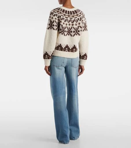 FRAME Fair Isle alpaca-blend sweater 3