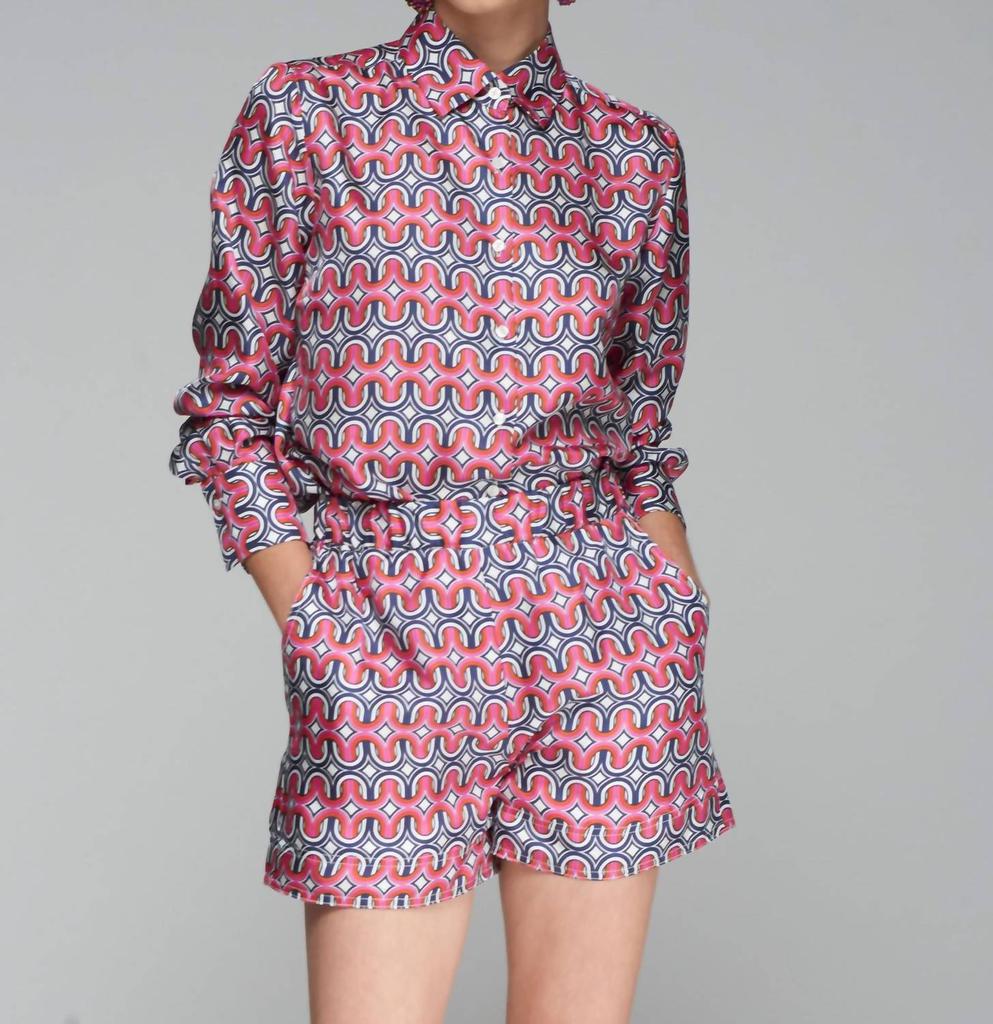 VILAGALLO Vilagallo - Fiammentta Geometric Short