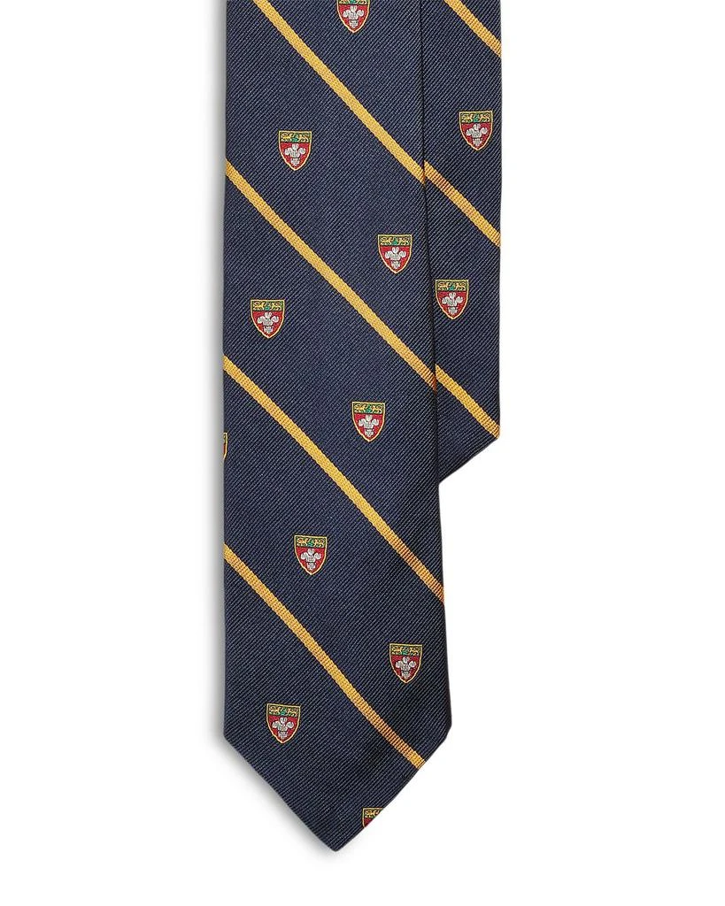 Ralph Lauren Striped Silk Narrow Repp Club Tie 1