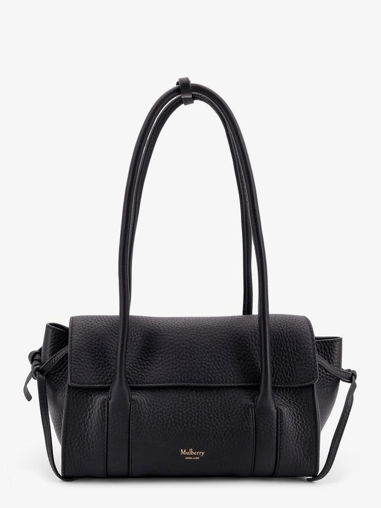Mulberry Leather shoulder bag with logo
