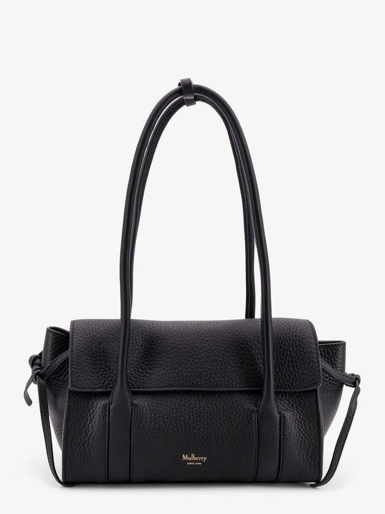 Mulberry Leather shoulder bag with logo 1