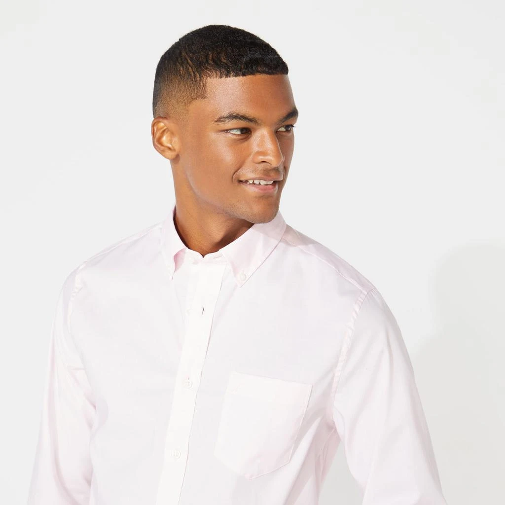 Nautica Mens Wrinkle-Resistant Wear To Work Poplin Shirt 5