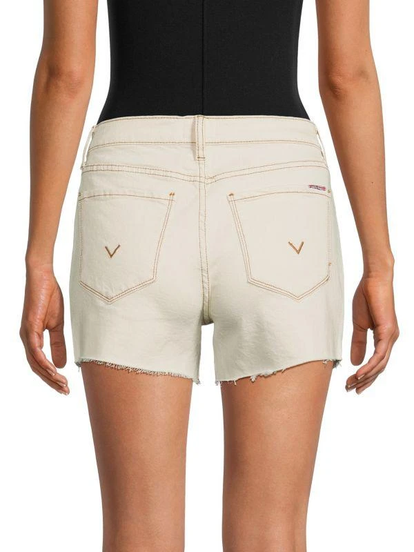 Hudson Gracie Frayed Denim Shorts 2