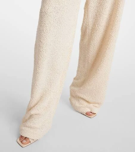 Magda Butrym High-rise bouclé wide-leg pants 5