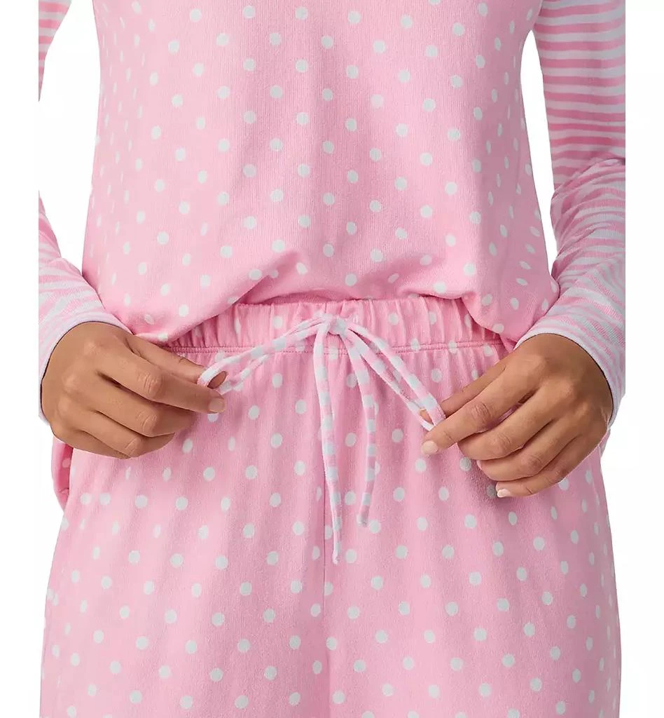 Cuddl Duds Women's Printed Button-Front Jogger Pajama Set 5