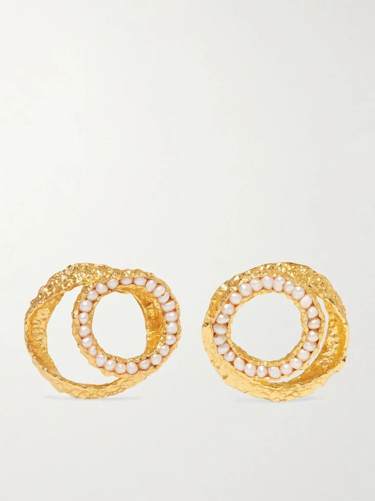PACHAREE 珍珠镀金耳环 1