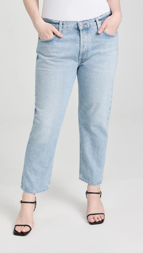 Citizens of Humanity Isla Low Rise Straight Jeans 8