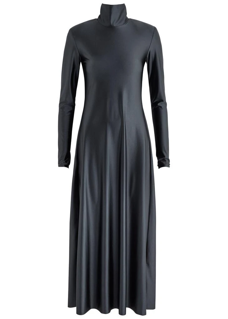 DAY BIRGER ET MIKKELSEN Shari satin stretch-jersey midi dress 1