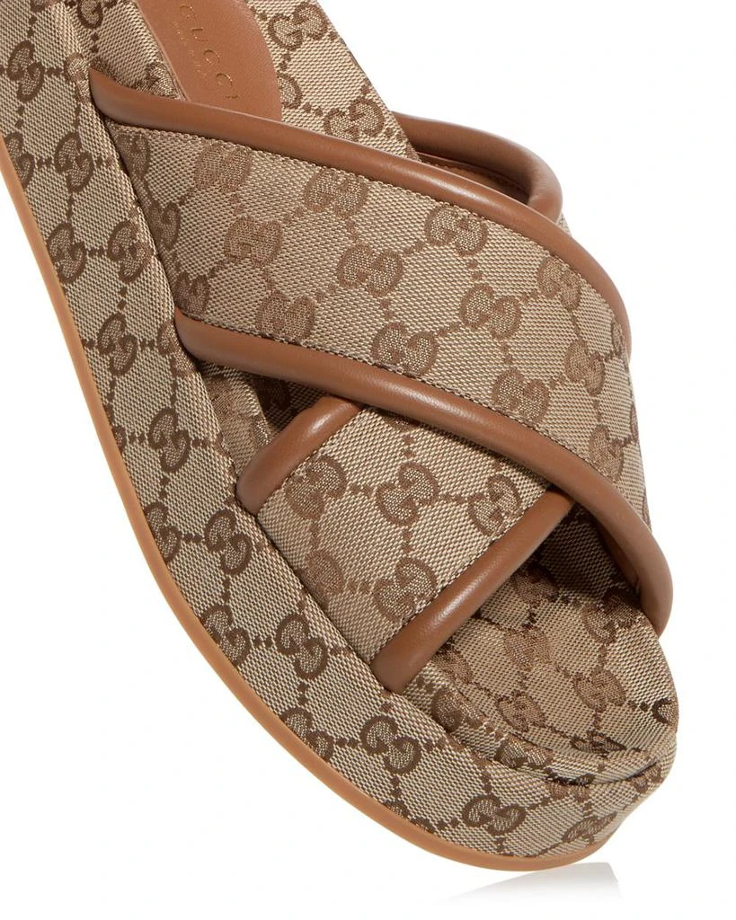 Gucci Women's GG Platform Slide Sandals 5