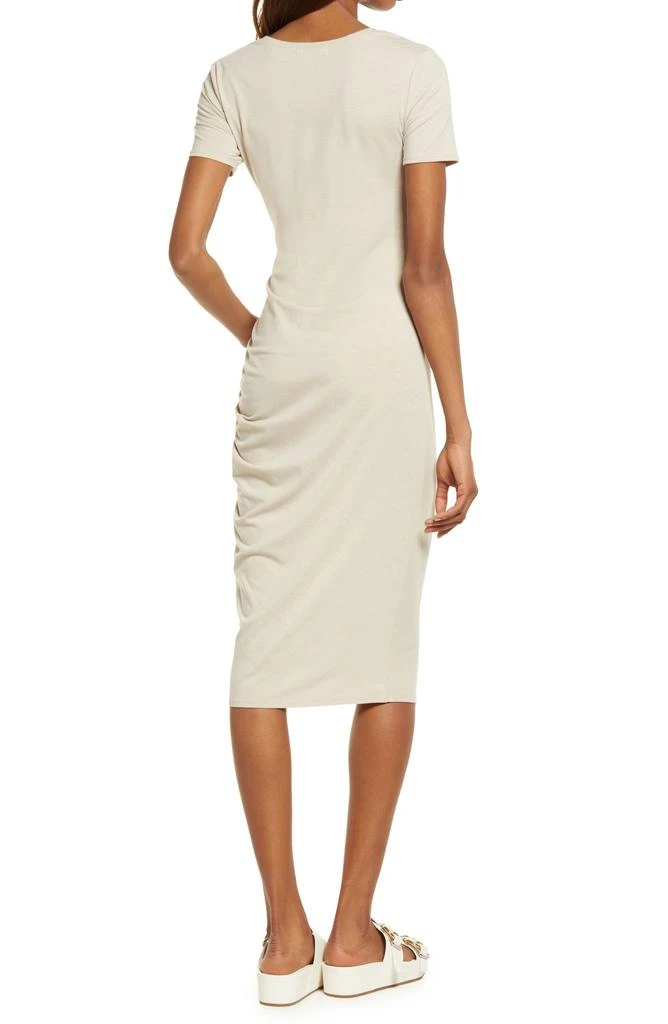 Treasure & Bond Side Ruched Body-Con Dress 2