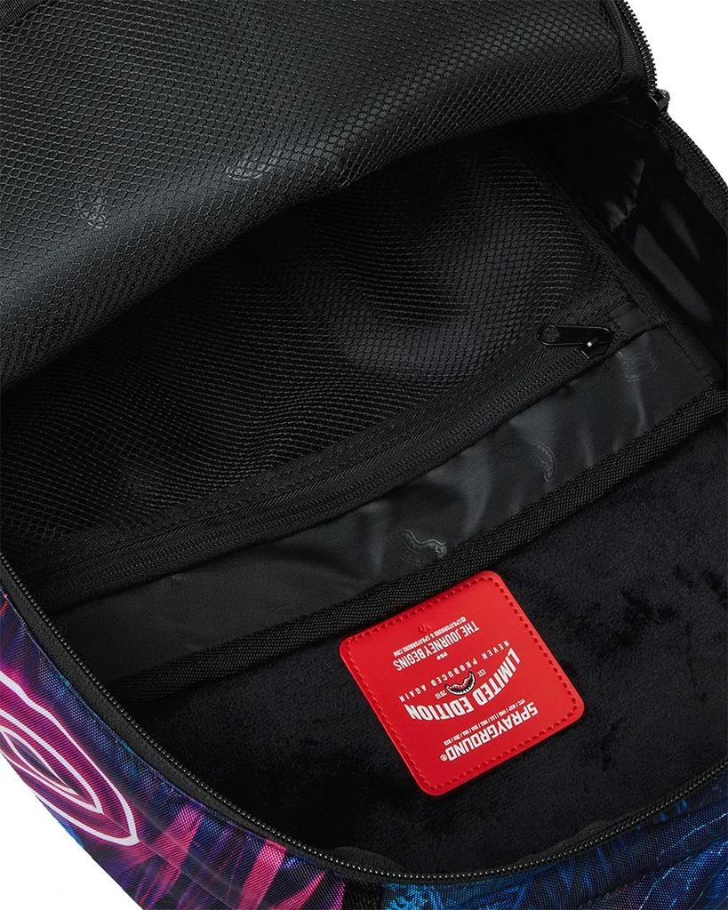 SprayGround Magenta Neon Jungle DLXR Backpack 8