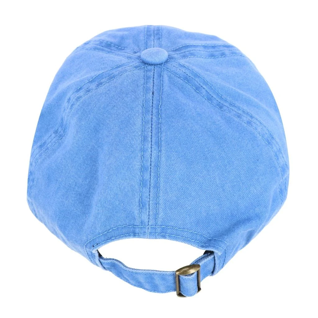 David & Young Women's Blessed Embroidered Denim Baseball Cap Hat 3