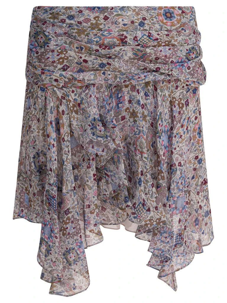 Isabel Marant Étoile Isabel Marant Étoile Berenicia Asymmetric Mini Skirt from Cettire