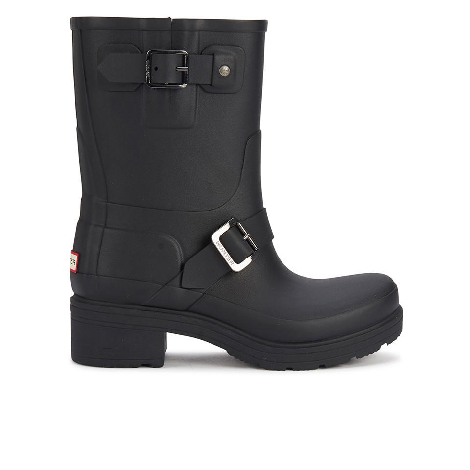 undefined HUNTER WOMEN'S ORIGINAL BIKER BOOTS - BLACK