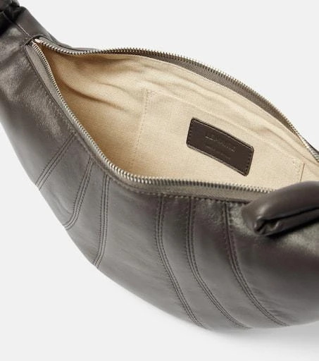 Lemaire Croissant Small leather shoulder bag 3