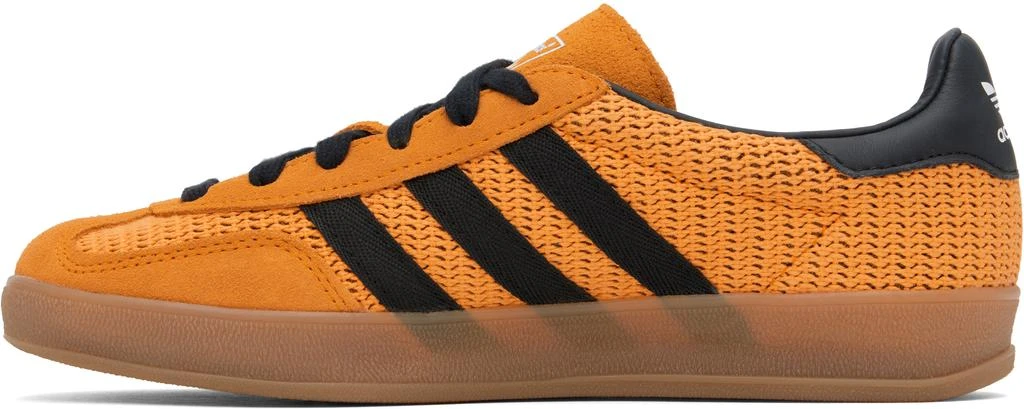 Adidas Orange Gazelle Indoor Sneakers 3