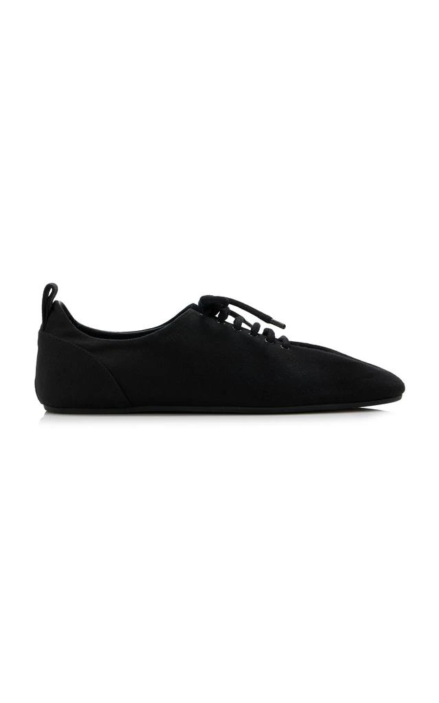 Totême Toteme - Cotton Canvas Plimsoles - Black - IT 40 - Moda Operandi 1
