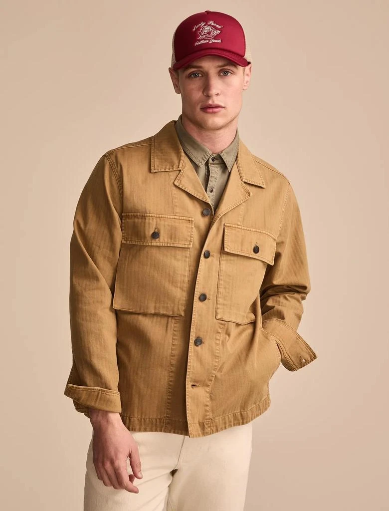 Lucky Brand Men's Military Shirt Jacket 1