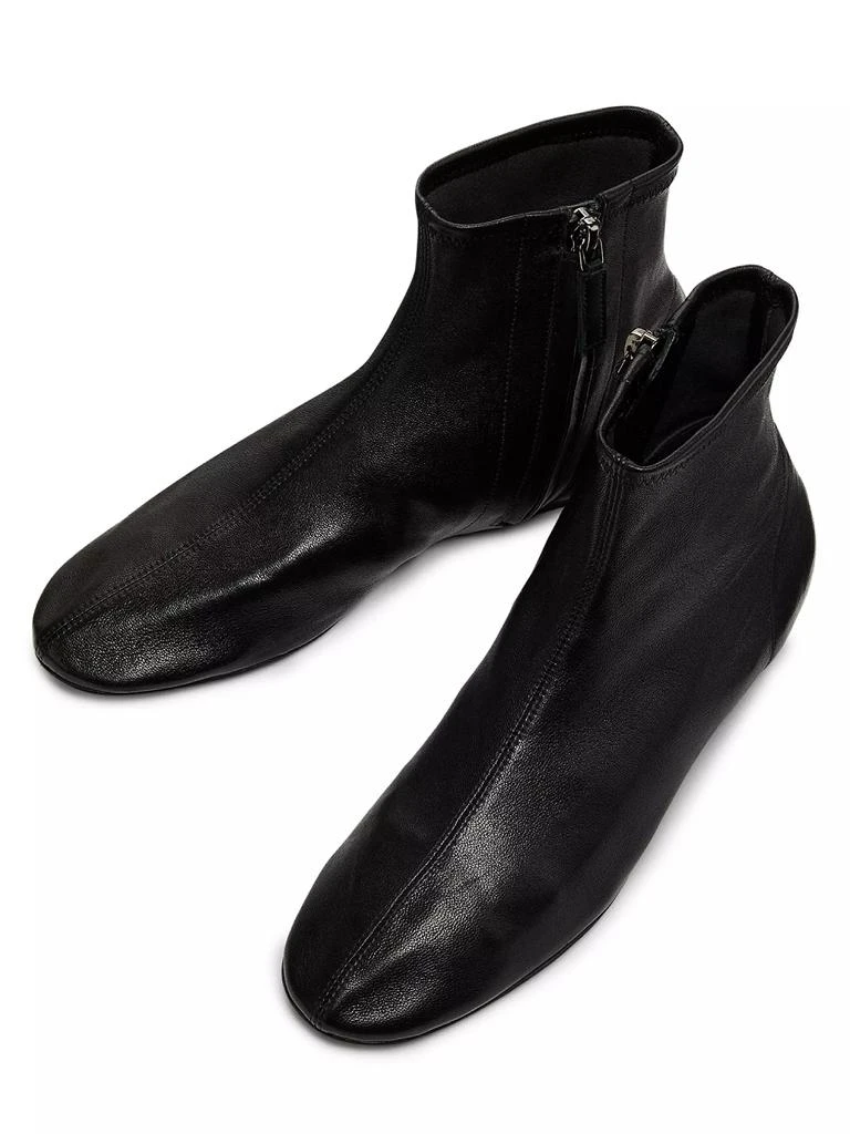 CO Stretch-Leather Sock Booties 4
