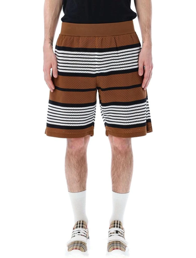 Burberry Burberry Striped Knee-Length Shorts from Cettire