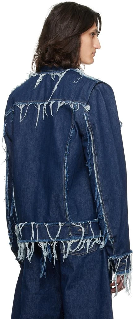 Bianca Saunders Blue Lexxus 23 Denim Jacket 3