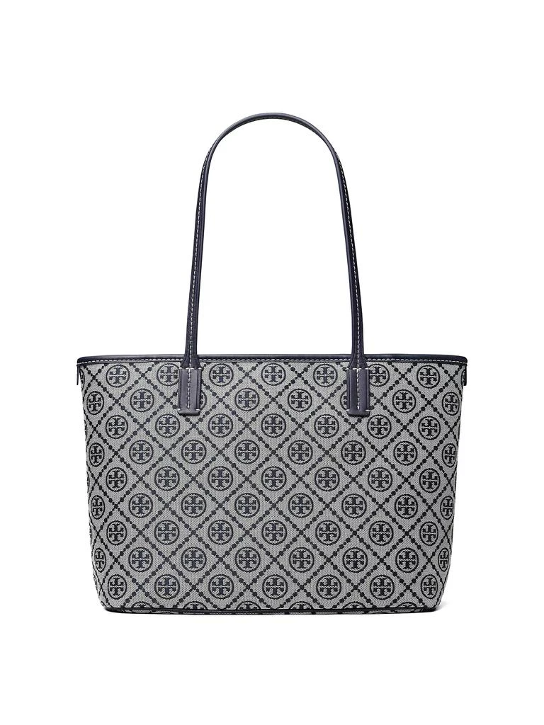 Tory Burch Small T Monogram Zip Tote Bag 4