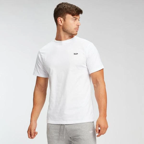 MP MP Men's Rest Day Short Sleeve T-Shirt - White 3