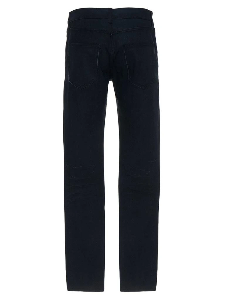 Saint Laurent Saint Laurent Button Detailed Skinny Jeans 2