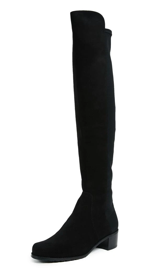 Stuart Weitzman Reserve Stretch Suede Boots 6