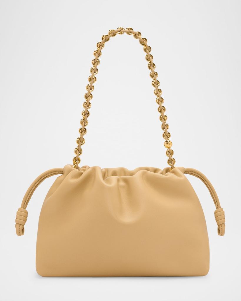 Shop Flamenco Small Shoulder Bag in Napa Leather on Sale at