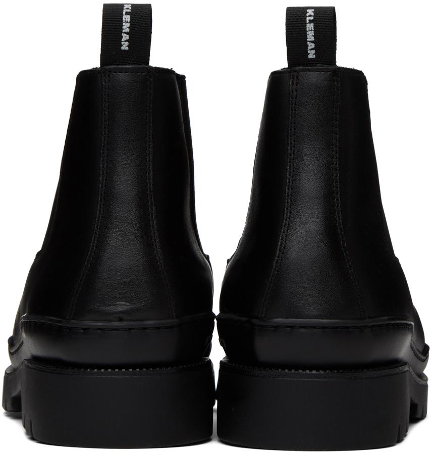 KLEMAN Black Escadron Chelsea Boots