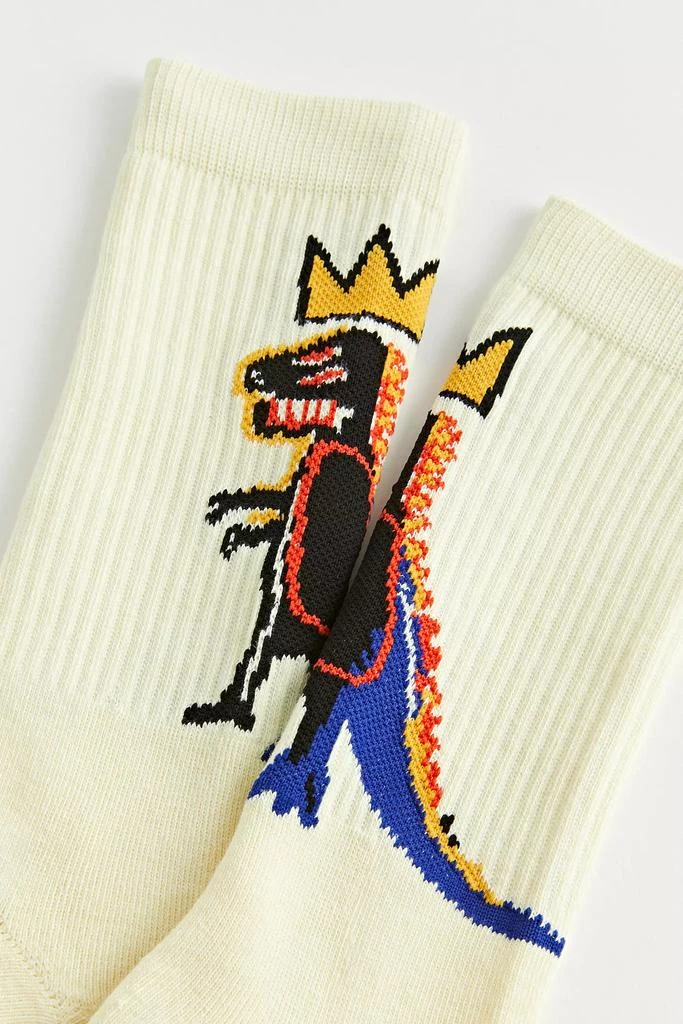 Urban Outfitters Basquiat Dino Crew Sock 3